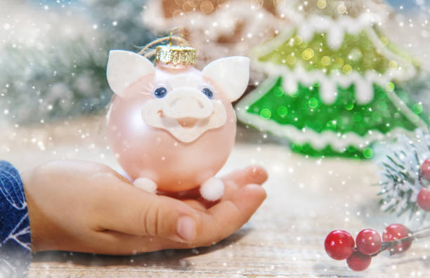 istock Christmas background. happy New Year. Selective focus 1071097546