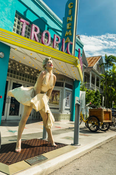 key west, florida keys - usa - marilyn monroe stock-fotos und bilder