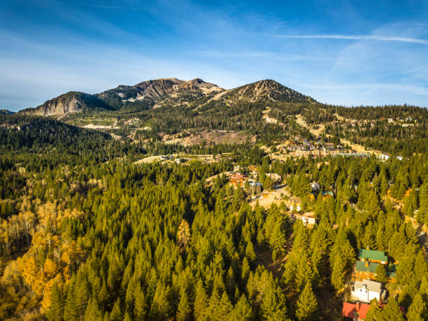 istock Drone view of Mammoth Lake 1071118736