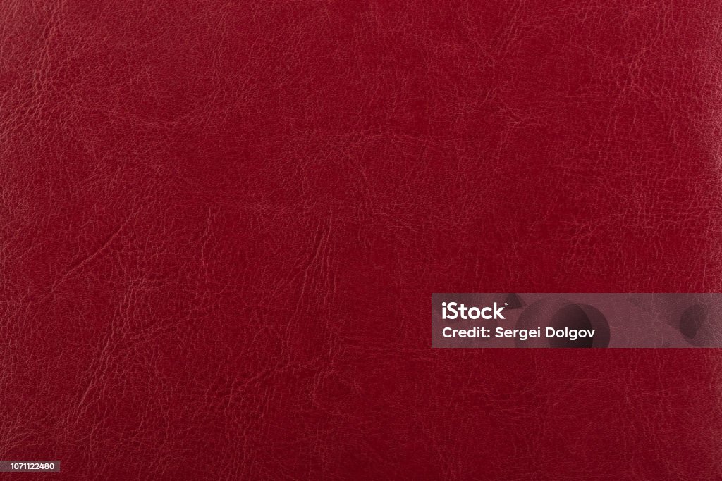 Superfície de couro vermelho escuro como pano de fundo, textura de couro. Conceito de textura de pele. - Foto de stock de Couro royalty-free