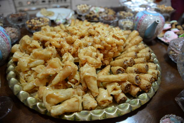 istock Middle east Arab Turkish Jewish sweets 1071122496