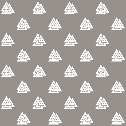 Interwoven Triangles Seamless Pattern Vector Illustration Stock ...