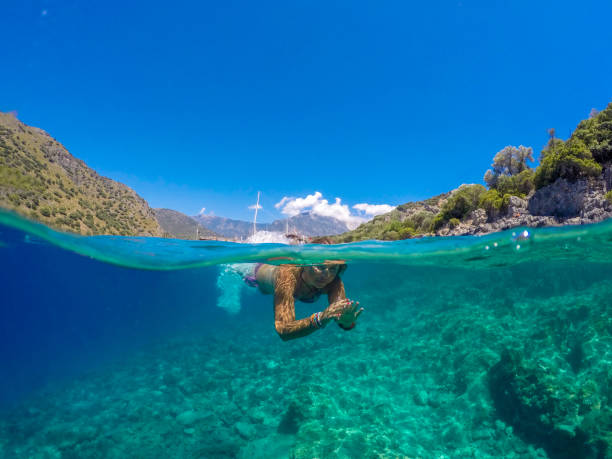 istock Woman enjoying swimming. 1071136732