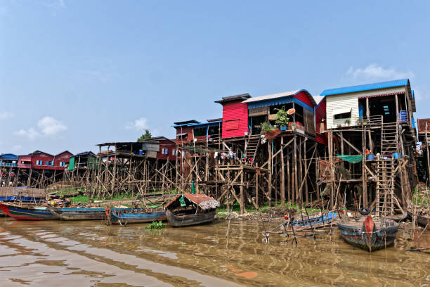 istock Floating village near Tonle Sap lake 1071139994