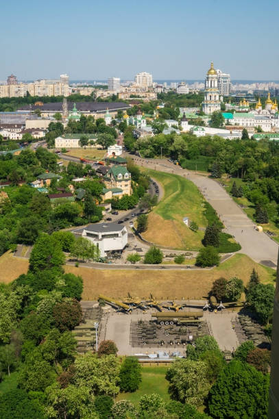 istock Kiev cityscape with high viewpoint 1071149884
