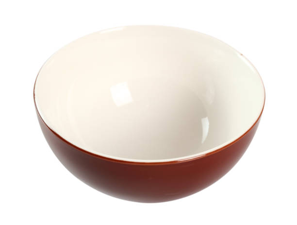 istock Porcelain bowl. Isolated with clipping path. 1071154634