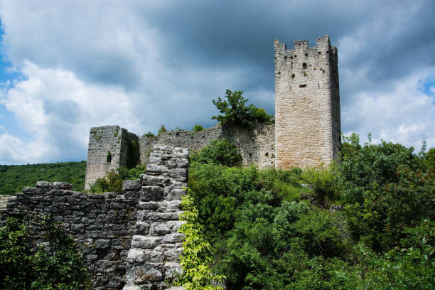 istock Dvigrad Castle Ruins in Croatia 1071154674
