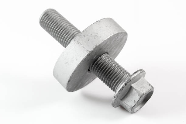 istock Crankshaft Bolt and Washer. Isolated on white background. 1071155984