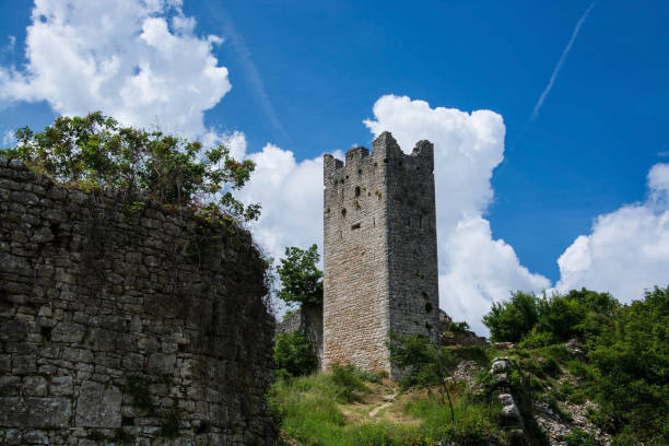 istock Dvigrad Castle Ruins in Croatia 1071156100