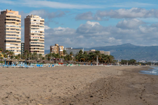 Playa Bajondillo near Malaga airport