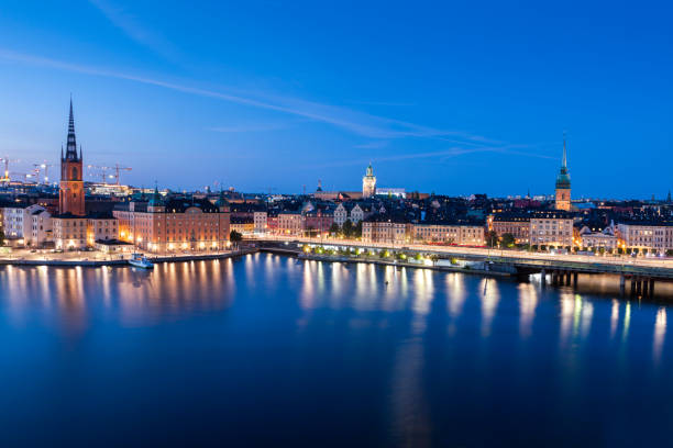 istock Panorama of Stockholm 1071188748