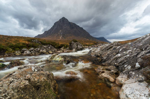 istock Waterfalls in a river near Ballachulish 1071193162
