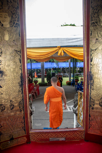 wat phra sing - buddha temple wat phra sing asia stock-fotos und bilder