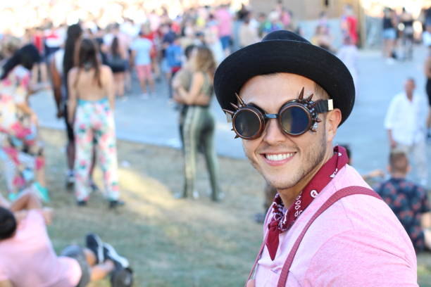 istock Hip man standing out for the crowd 1071211230