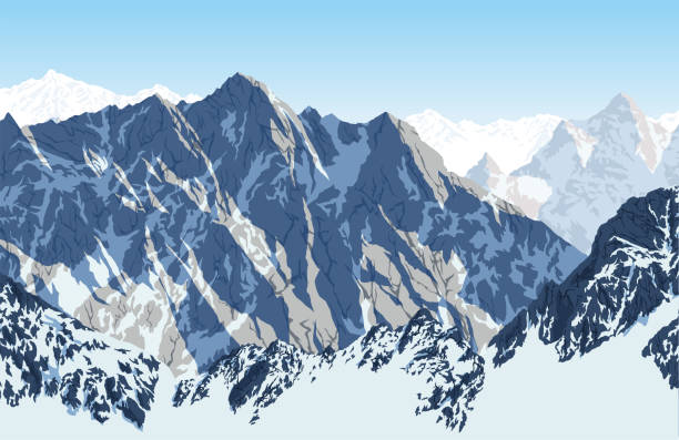 Himalayan Vector 20+ Himalayan Glacier Stock Illustrations, Royalty-Free Vector Graphics ...