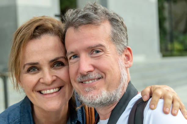 istock Smiling mature couple 1071221446