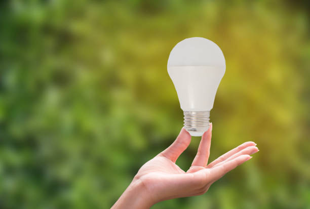 istock Led lamps are separated from the background 1071227202