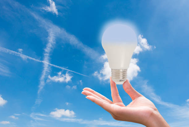 istock Led lamps are separated from the background 1071227210