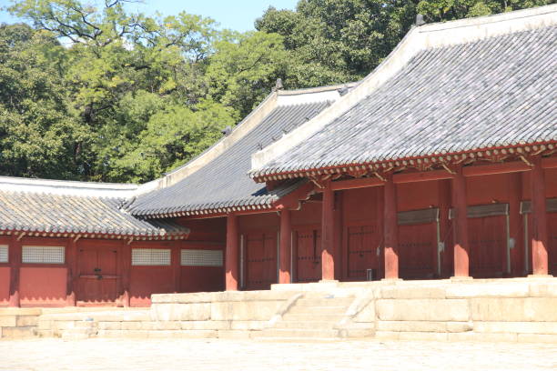 istock Jongmyo – a Confucian shrine in Seoul, South Korea 1071237400