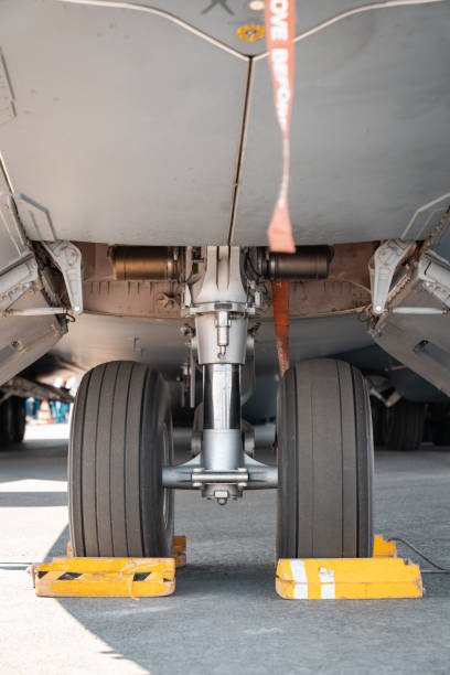 istock Aircraft landing gear 1071252690