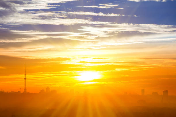 istock City skyline and dramatic sunset 1071257960
