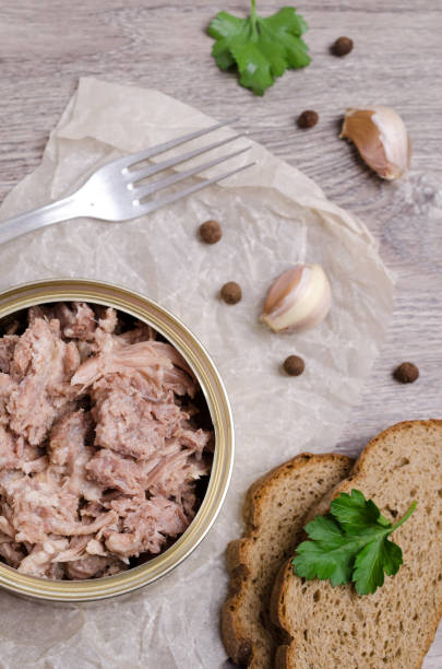 istock Canned meat fillet 1071261928