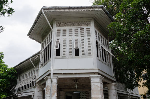 istock Colonial Buildings in Thailand 1071284022