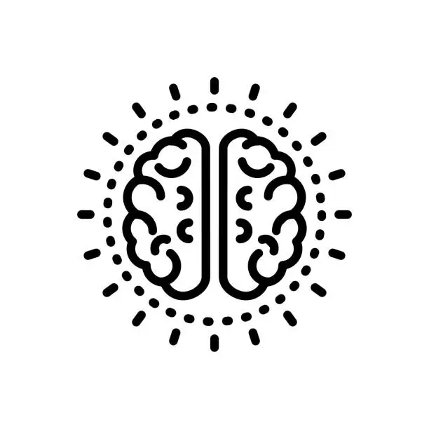 Vector illustration of Mind brain