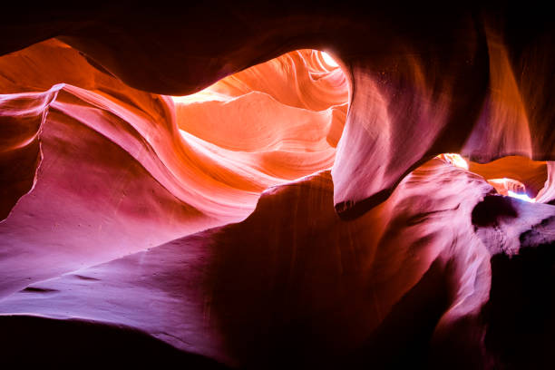 istock beautiful shapes at antelope canyon 1071305672