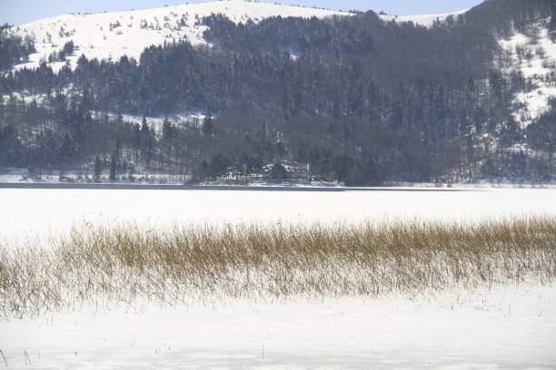 istock Frozen Lake and Landscapes, Abant - golcuk 1071311470