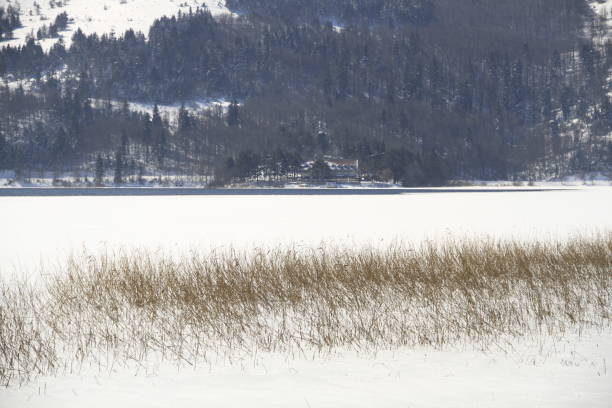 istock Frozen Lake and Landscapes, Abant - golcuk 1071313978