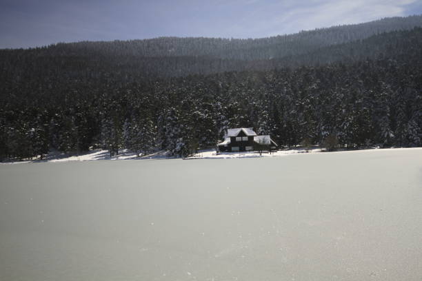 istock Frozen Lake and Landscapes, Abant - golcuk 1071317450
