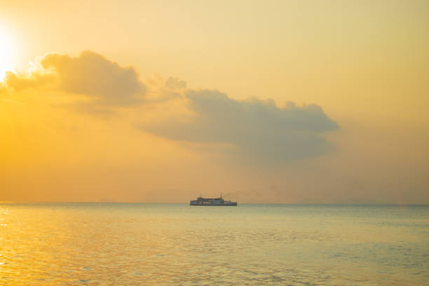 istock The sunlight from the Sun in the sea 1071317506