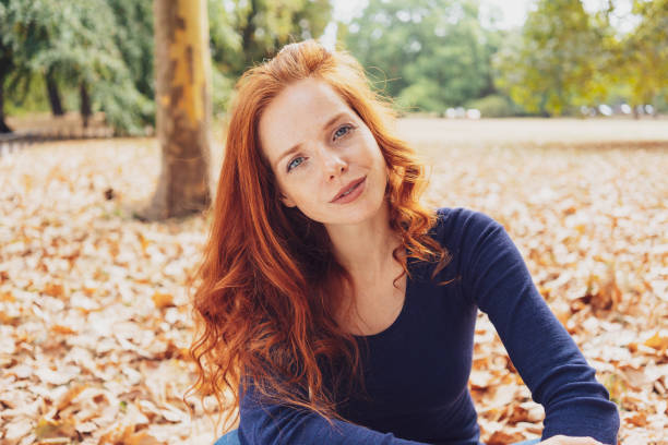 istock Serious pretty young woman staring at the camera 1071317542