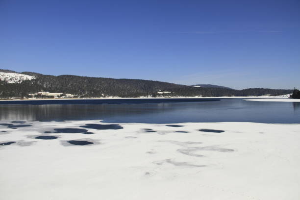 istock Frozen Lake and Landscapes, Abant - golcuk 1071320214