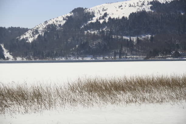 istock Frozen Lake and Landscapes, Abant - golcuk 1071320636