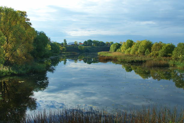 istock Landscapes provincial town. 1071327928