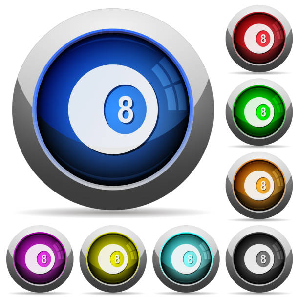 Buttonball Ppool 100+ Glass Pool Balls Stock Illustrations, Royalty-Free Vector Graphics ...