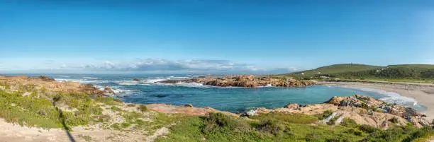 Photo of Panoramic view of Tietiesbaai at Cape Columbine near Paternoster