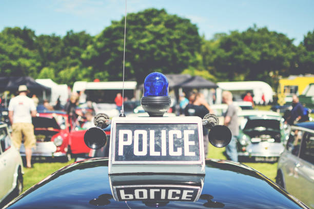 Classic Mini Police Car
