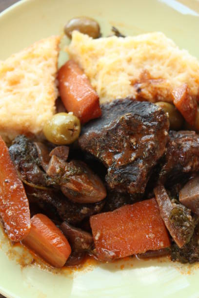istock Beef Burgundy  Beef stew simmered with Burgundy red wine 1071350808