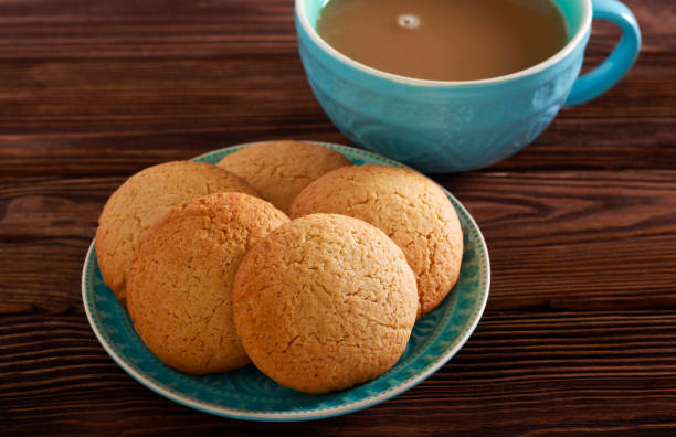 istock Homemade cookie and cup of coffee 1071354252