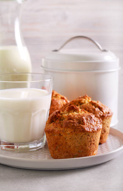 istock Oat and whole meal  muffins 1071355826