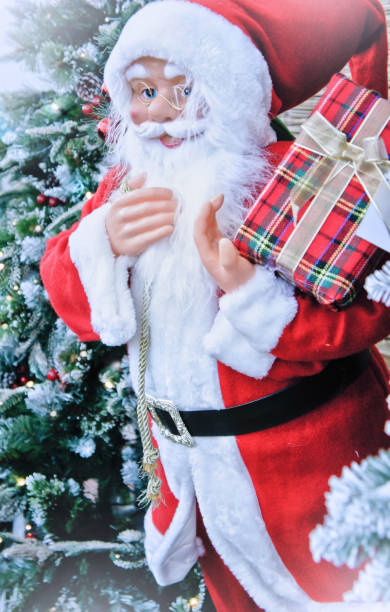 istock Smiling Santa Claus doll 1071357562