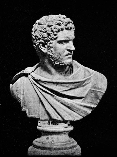 istock Bust of Caracalla , roman emperor 1071360264