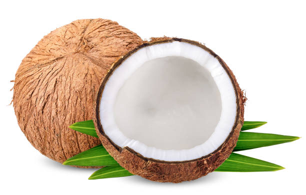 istock coconut isolated on white with clipping path 1071363418