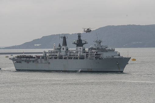 HMS Albion returns to Plymouth's shores today after almost 10 months at sea.\n\nThe amphibious vessel - which local leaders fought to save this summer - has had a busy 2018.\n\nSince leaving Devonport in February, HMS Albion has steamed 33,004 nautical miles that has taken her through the Mediterranean to the Far East.\n\nDuring that time the ship has sailed across many seas including the Indian Ocean, South China Sea, North Pacific Ocean, Atlantic, the Arabian Sea, and the Mediterranean Sea, visiting Vietnam, Singapore, Japan, South Korea and Borneo along the way.