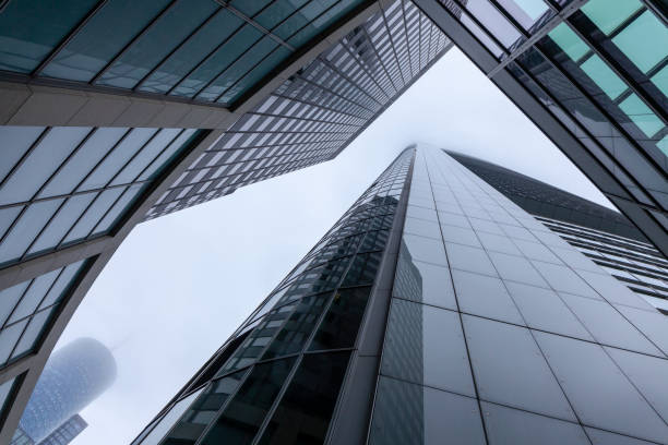 istock Financial district office buildings, Frankfurt 1071378042
