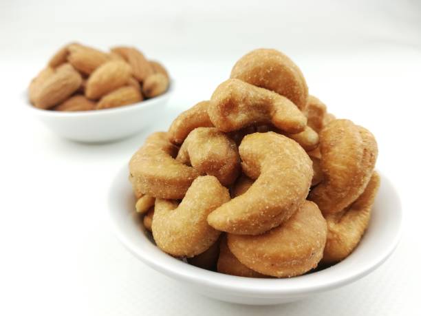 istock assorted cashew, fish cracker, almond, pistachio 1071383442