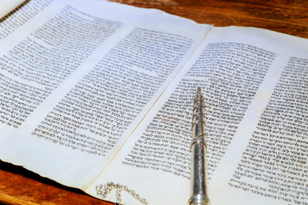 istock Barmitzvah reading Torah scrolls Holy on Holiday Bar Mitzvah Torah reading 1071385942